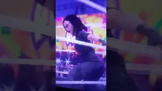 Aimee Priest with multiple spears to Bayley! #short #wwe2k24 #spear #spearcompilation #tribalqueen