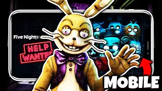 FNAF Help Wanted NEW UPDATE! Glitchtrap Is Back on Mobile! (IOS/Android)