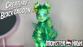 MONSTER HIGH SKULLECTOR CREATURE FROM THE BLACK LAGOON DOLL REVIEW AND UNBOXING