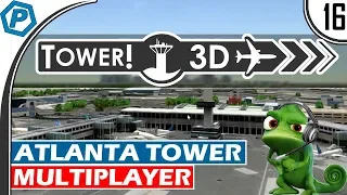 Tower3D Pro | Multiplayer Air Traffic Control Simulator | Atlanta | KATL | Tower Mode | #16