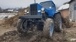 ❗Возим чорне золото❗гній перегній трактор МТЗ-82 навантажувач на задню навіску трактора🇺🇦