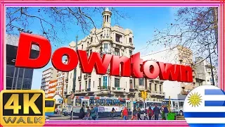 【4K】WALK Montevideo Uruguay 4k documentary walking tour UY