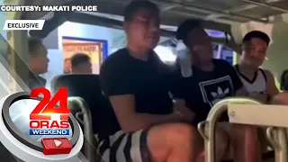 3 security guard na umano’y nanggulo sa bar at nagpanggap na mga pulis, huli | 24 Oras Weekend