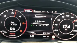 Audi A4 B9 3.0tdi 272ps stage2 top speed