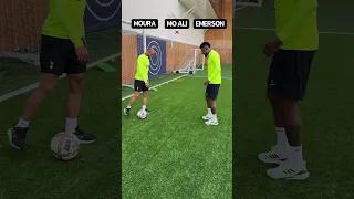 Lucas Moura vs Emerson Flinch challenge 😂