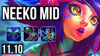 NEEKO vs LEBLANC (MID) | 6/1/2, 700+ games, Dominating | NA Master | v11.10