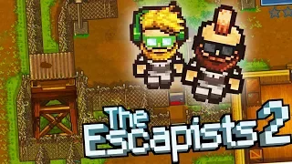 The K.A.P.O.W. Camp!  The Hardest Prison YET! (The Escapists 2 Multiplayer Gameplay w/ Blitz Part 1)