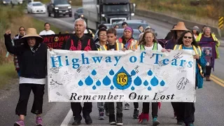 Group walks B.C. Highway of Tears en route to inquiry hearing