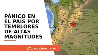 Fuertes temblores se sintieron en Bogotá y en varias partes del país