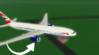 British Airways Flight 38 Crash Animation || PTFS Remake