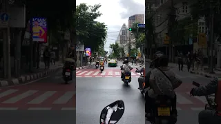 Bangkok Traffic; Thai Folk Music #bangkok #thailand #ridingmotorcycle #thaimusic #thaifood #journey