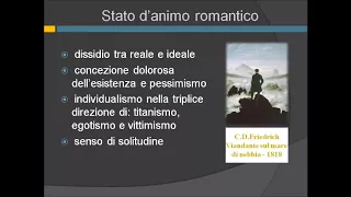 I temi principali del romanticismo europeo