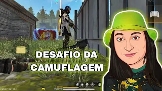 DESAFIO DA CAMUFLAGEM RANQUEADA FREE FIRE