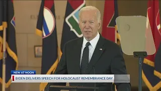 President Biden gives speech on antisemitism