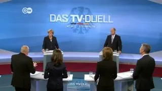TV-Duell: Merkel gegen Steinbrück | Journal