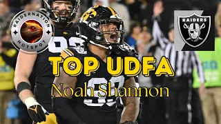 RaiderNation Hotspot | Raiders' Trench Tyrant - Noah Shannon: UDFA Scouting Report & Analysis 🏈