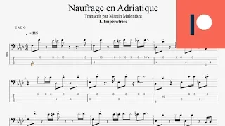L'Impératrice - Naufrage en Adriatique (bass tab)