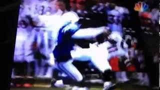 Pat McAfee with a big tackle | Kickers are People too