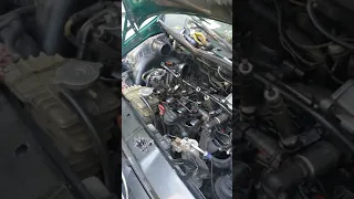 Проверка форсунок на двигателе Мерседес Vito 638
