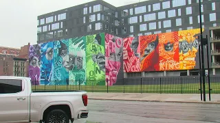 Largest mural in Ohio honoring Cincinnati's music legends completed