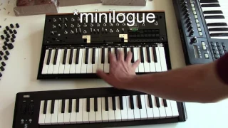 Mini Keys vs Micro Keys | Korg Minilogue & Korg microKEY 37