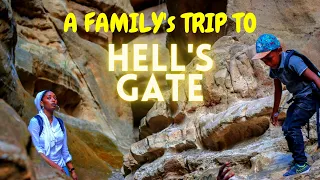 Camping and Rock Climbing at Hells Gate with Kids