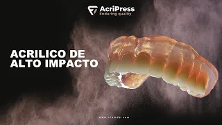 Acrilico de alto impacto (Acripress®) #acrilicos #dental