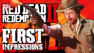Red Dead Redemption 2 Gameplay - First Impressions! [PS4 Pro]