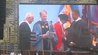 President Obama at the University of Michigan Graduation