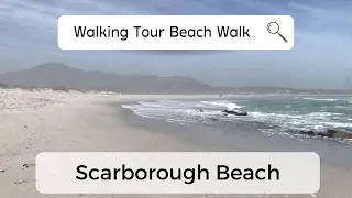 Walking Tour: Beach walk - Scarborough Beach, Cape Town (Relaxing Ocean Sounds)