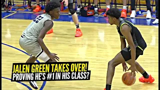 Jalen Green Wants To RECLAIM HIS THRONE At #1! Scores 30 In SECOND HALF In EPIC COMEBACK!