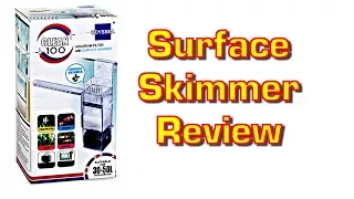 Fighting ALGAE in an Aquarium - new Surface Skimmer under $15