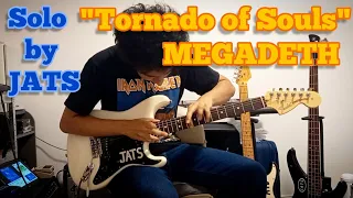 Megadeth - Tornado of Souls (solo) Cover by JATS (17 años)