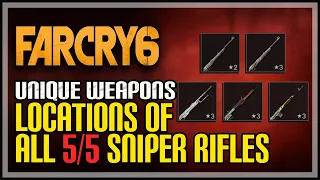 Far Cry 6 All Unique Sniper Rifle Locations