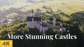 Castles 4K Drone Nature Videos | Relaxing Scenery | Calming Music | Aerial Nature Footage