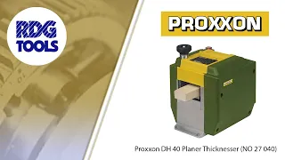 PROXXON DH 40 PLANER THICKNESSER 27040 (RDG TOOLS) 702064