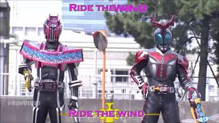 Song kamen rider decade name Ride The Wind Subbed MV_HD