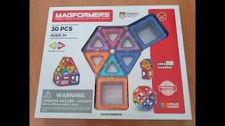 Magformers 30pc Unboxing