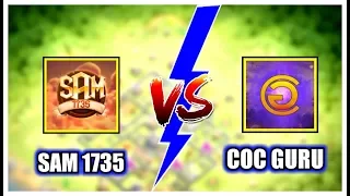 SAM 1735 VS COC GURU | WHO WILL WIN ? | LETS FINDOUT CRINGE ALERT