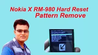 Nokia X RM-980 Hard Reset   ( Pattern Remove )