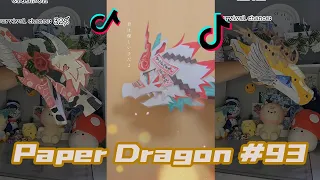 Dragon Puppet Crafts - Paper Dragon TikTok Compilation #93