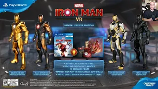 Marvel's Iron Man VR Digital Deluxe Edition Announced for PSVR