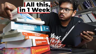 Studying 100+ hours for MBBS Exams ⚡️ Anuj Pachhel