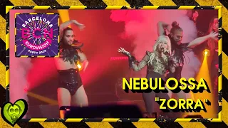 Nebulossa - "ZORRA" | LIVE PERFORMANCE | BCN Eurovision Party 2024 Barcelona (Saturday 6th)