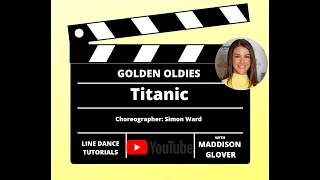 Titanic Line Dance Demonstration with Music
