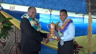 Fijian Minister for Forests officiates at the Forest Technician Graduation Ceremony