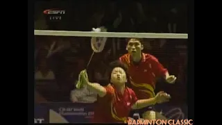 [Badminton Classic] Zhang Jun/Gao Ling vs Kim Dong Moon/Ra Kyung Min (Final World Championship 2003)