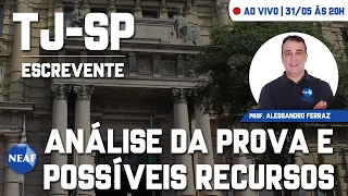 🔴 Escrevente TJSP 2023 | Análise Geral da Prova e Possíveis Recursos