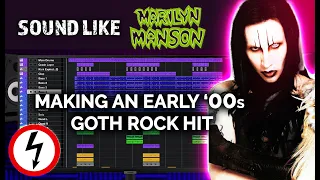 How To Make A Marilyn Manson Type Track | Modern Rock Production Secrets