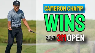 Cameron Champ 3M Open 2021 Winner ⛳ Sunday Press Conference Interview | FIRST TO TEE